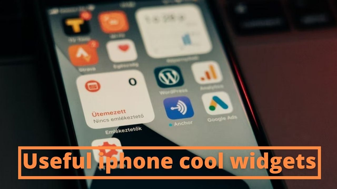 Useful iphone cool widgets
