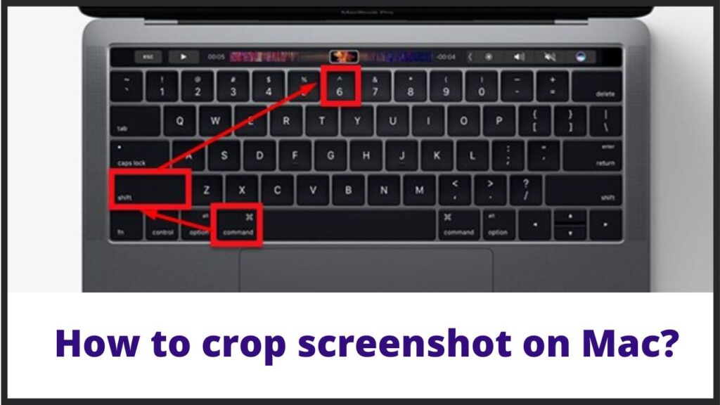 How to crop screenshot on Mac