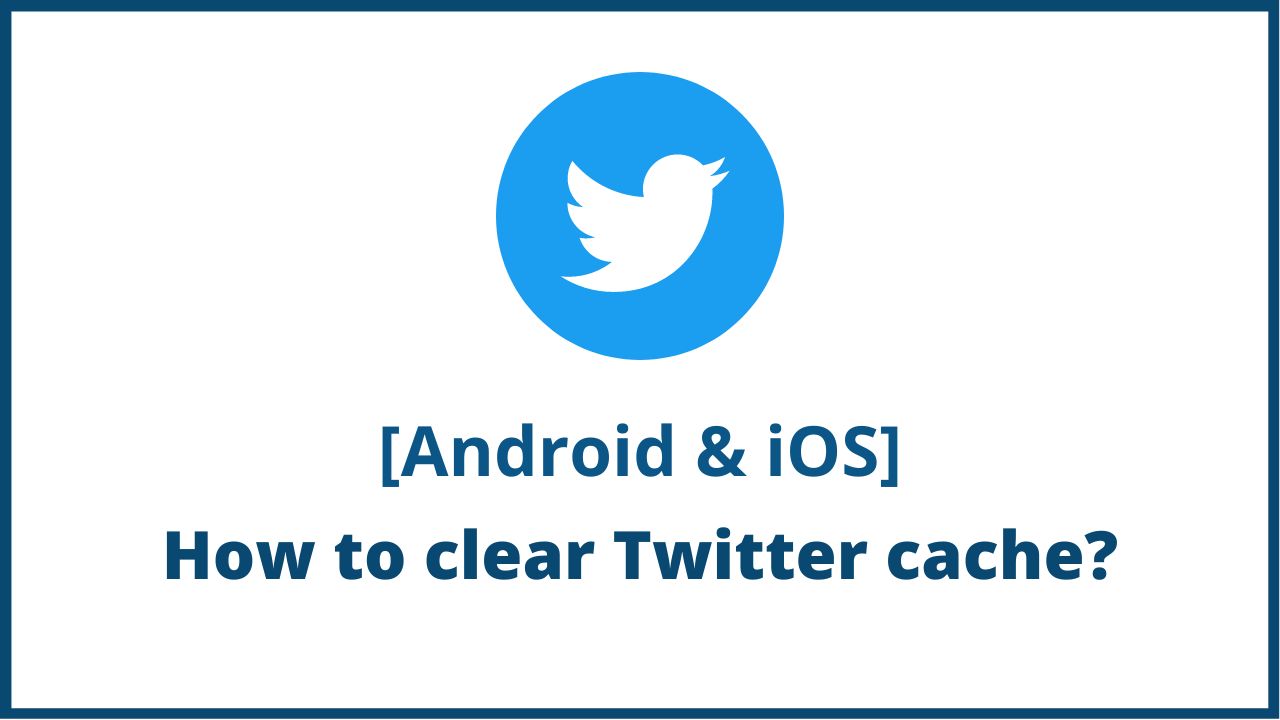 How to clear Twitter cache