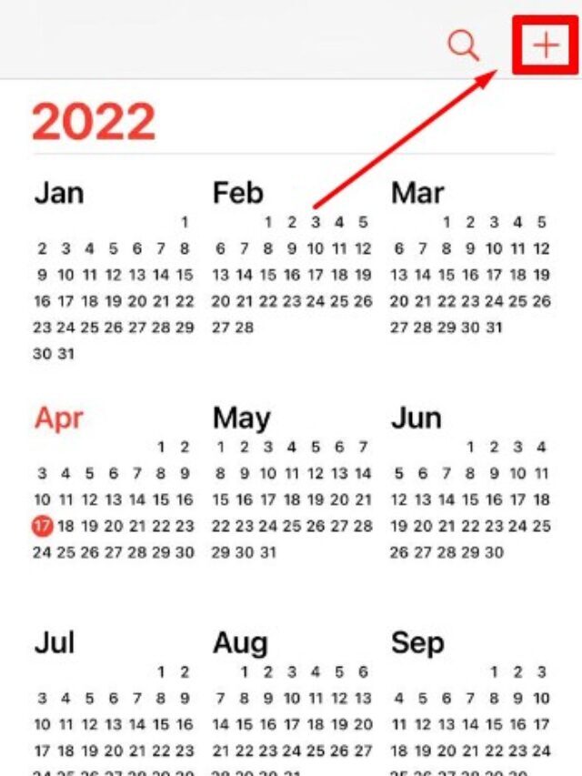 How to share a calendar event on iphone?
