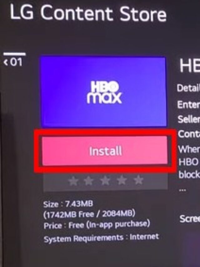 How to download hbo max on LG smart tv?