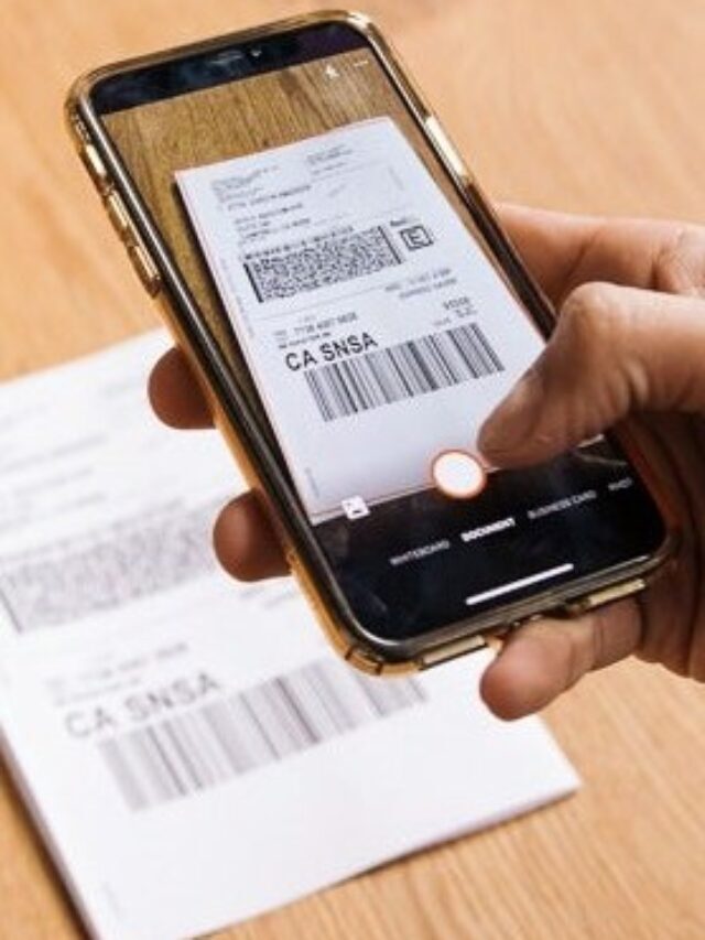 How to scan a documents on iPhone