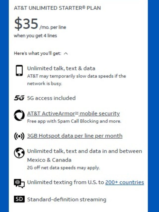 AT&T prepaid plans with Unlimited data and hotspots